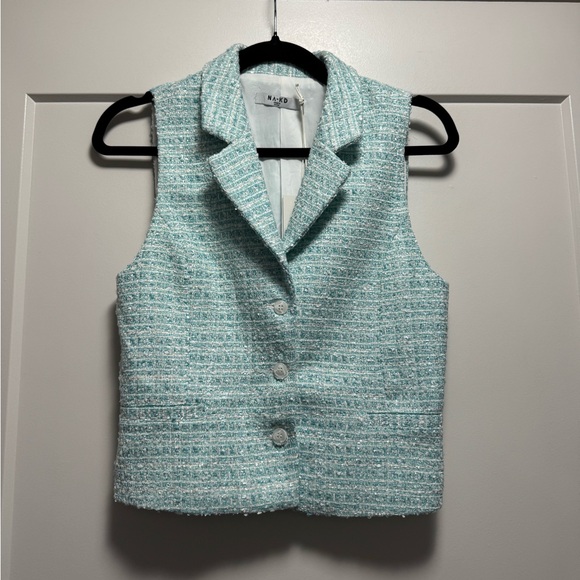 Na-kd- tweed vest - Picture 1 of 5